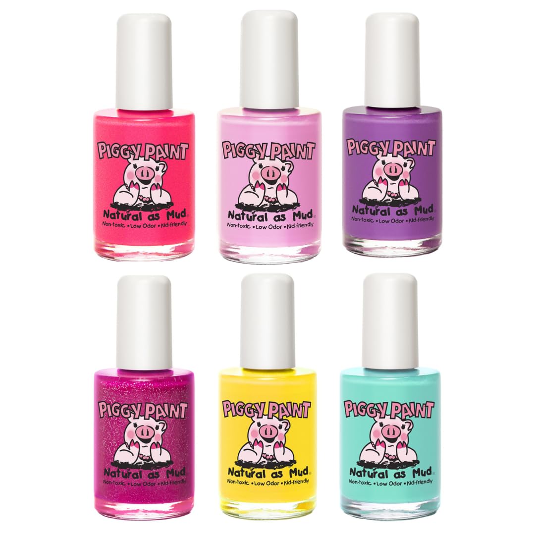 Piggy Paint You Take the Cake nail polish close-up