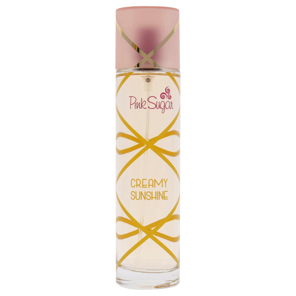 Pink Sugar Creamy Sunshine Eau de Toilette packaging with floral design