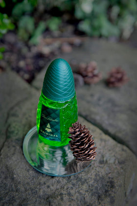Pino Silvestre Original Eau De Toilette bottle with pine cone design