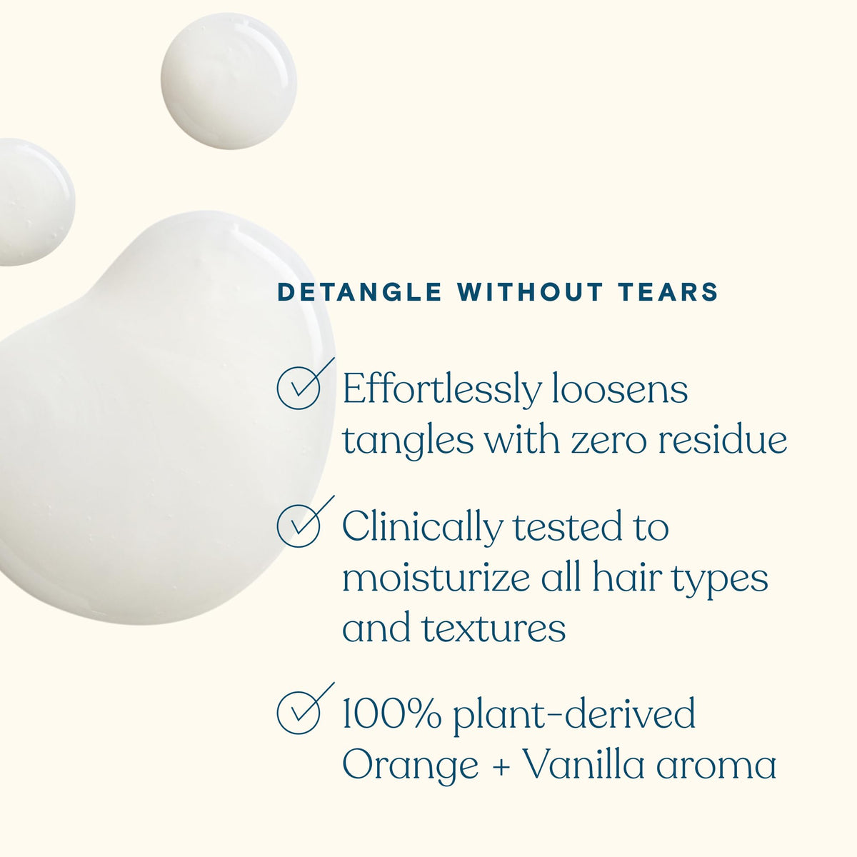 Pipette Kids Leave-In Detangler bottle with orange vanilla scent