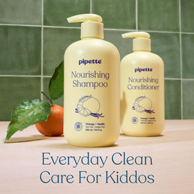 Pipette Kids Nourishing Conditioner bottle with orange vanilla scent