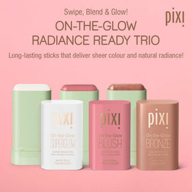 Pixi On-the-Glow Blush in Fleur stick close-up
