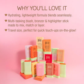 Pixi On-the-Glow Bronze in SoftGlow stick close-up