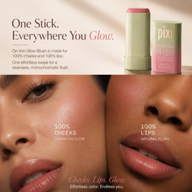 Pixi ON-THE-GLOW Cream Blush Stick with Aloe Vera and Ginseng