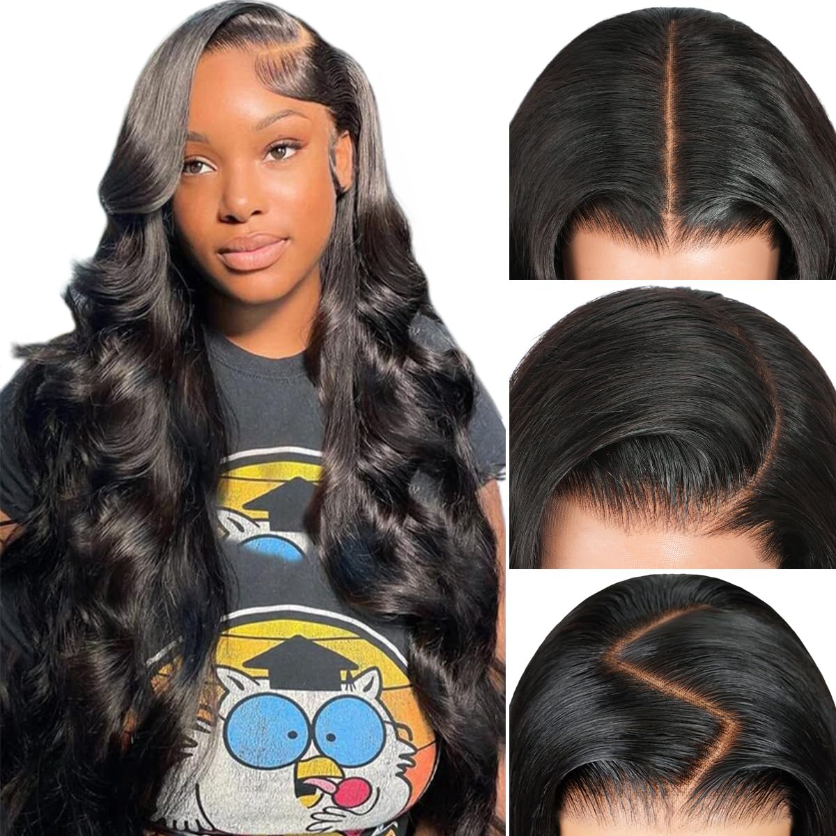 Pizazz 13x6 Body Wave Lace Front Wig front view