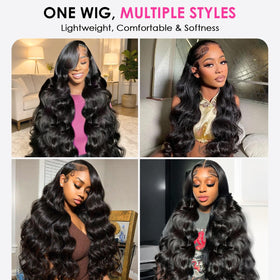 Pizazz 13x6 Body Wave Lace Front Wig packaging