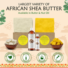 Plant Guru Raw African Shea Butter with natural ingredients
