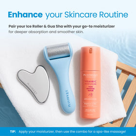 PLANTIFIQUE Ice Roller and Gua Sha tool packaging
