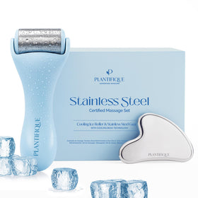 PLANTIFIQUE Ice Roller front view with stainless steel finish