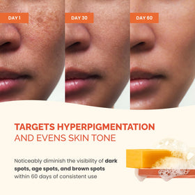 PLANTIFIQUE Kojic Acid & Turmeric Soap lather demonstration