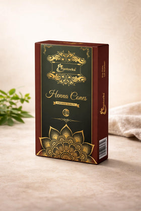 Plantovika Henna Cone with fresh henna paste inside