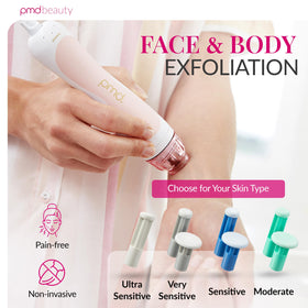 PMD Beauty Personal Microderm Classic in use on a model
