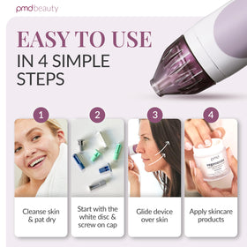 PMD Beauty Personal Microderm Classic kit packaging details
