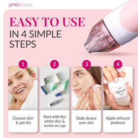 PMD Beauty Personal Microderm Classic packaging with instructions
