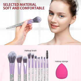 pomcral pressed powder and eyebrow pen