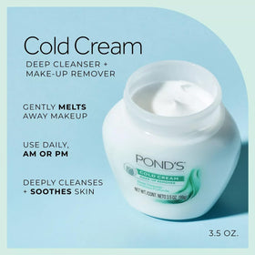 POND'S Cold Cream Make-Up Remover texture close-up