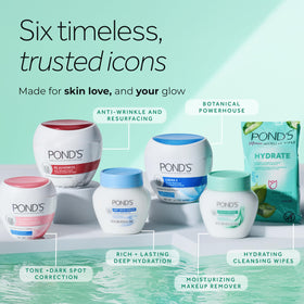 POND'S Rejuveness Face Cream 7 oz with other skincare products