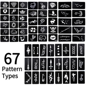 Ponhey Temporary Tattoo Markers packaging front view