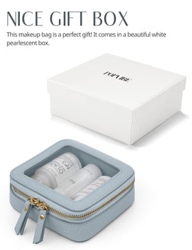 Popvibe Clear Makeup Bag back view