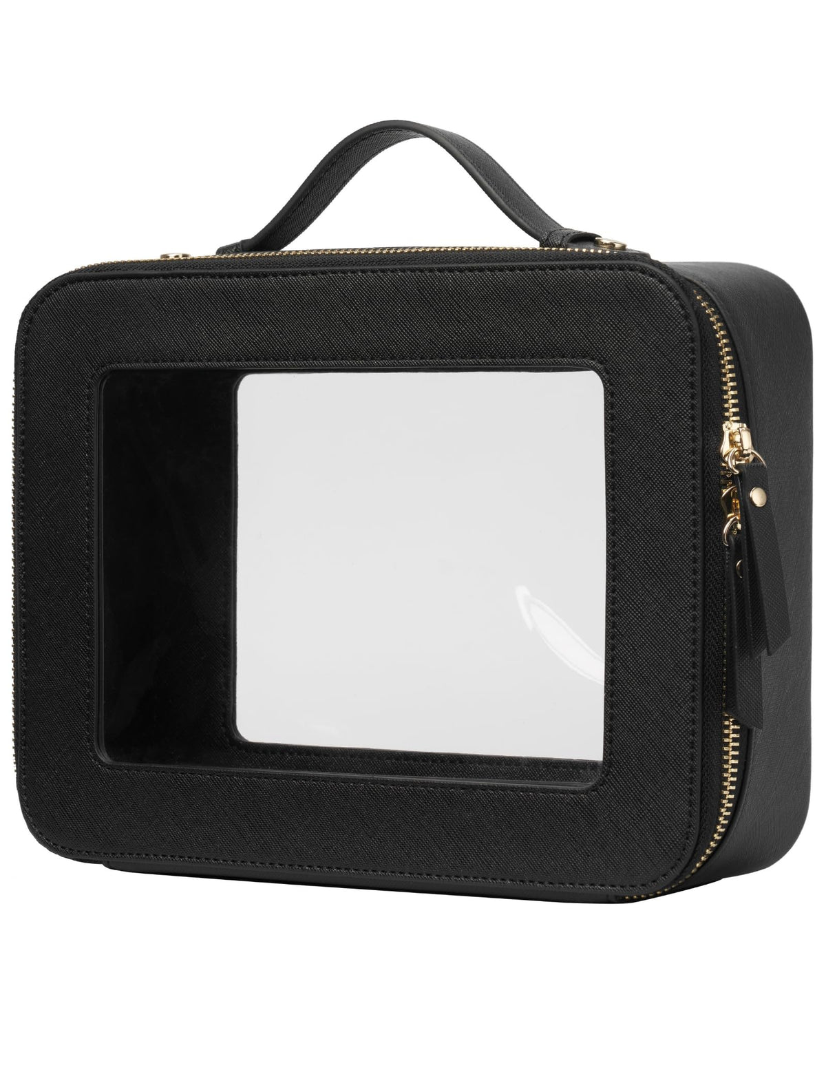 Popvibe Large Capacity Clear Toiletry Bag front view