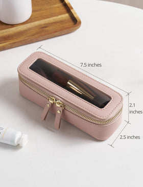 Popvibe Makeup Brush Travel Case in a handbag