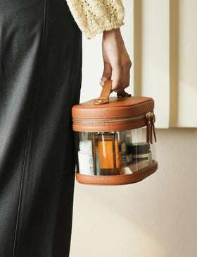 Popvibe Travel Makeup Case back view