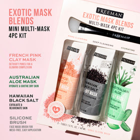 Pore Clearing French Pink Clay Peel-Off Mask tube from Freeman
