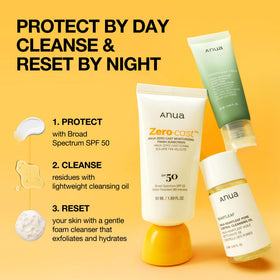 Pore-deep cleansing oil from ANUA Sun-Ready Travel Kit