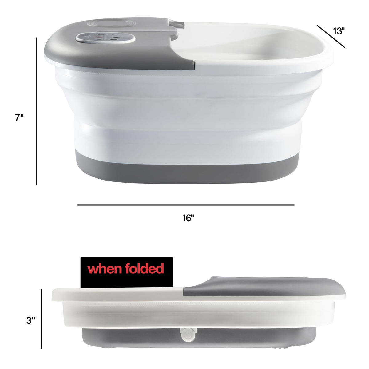 Portable Medical King Foot Spa in a home setting