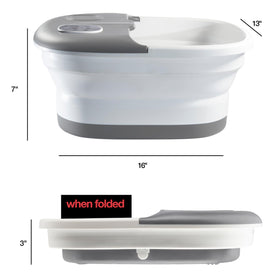 Portable Medical King Foot Spa in a home setting