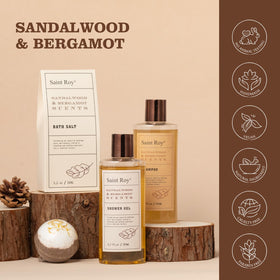 Portable PU leather wallet included with the bath gift set