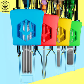 POSEIDON Tattoo Cartridge Needles packaging with various sizes