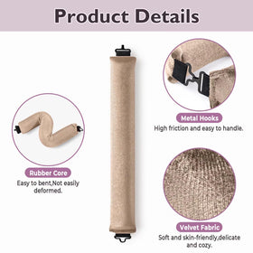 Posicurly hair curlers showing bouncy curls