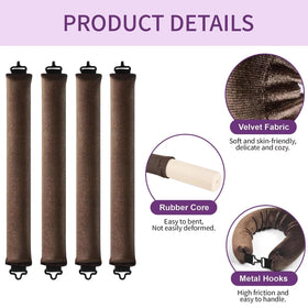 posicurly Heatless Curls curlers displayed on a table