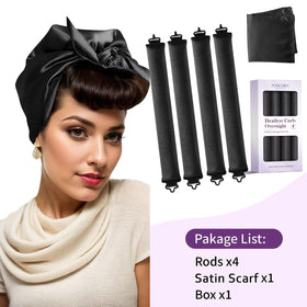 posicurly Heatless Curls curlers in a stylish package