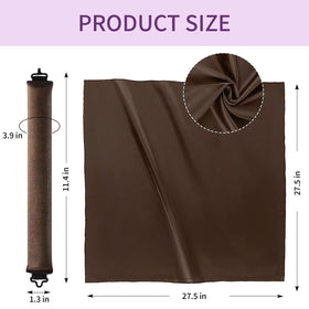 posicurly Heatless Curls curlers in use on long hair