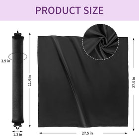 posicurly Heatless Curls curlers showing secure hold