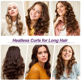 posicurly Heatless Curls curlers with user-friendly design