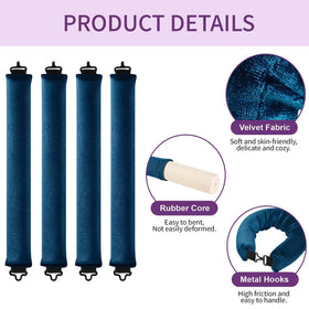 posicurly Heatless Curls Overnight Hair Curlers packaging