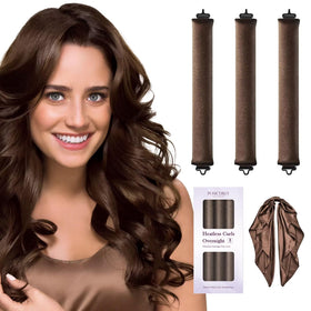 posicurly Heatless Hair Curler set with satin scarf