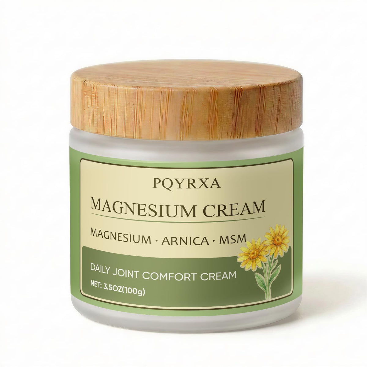PQYRXA Magnesium Chloride Nerve Relief Cream front view 240g