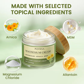 PQYRXA Magnesium Chloride Nerve Relief Cream texture close-up
