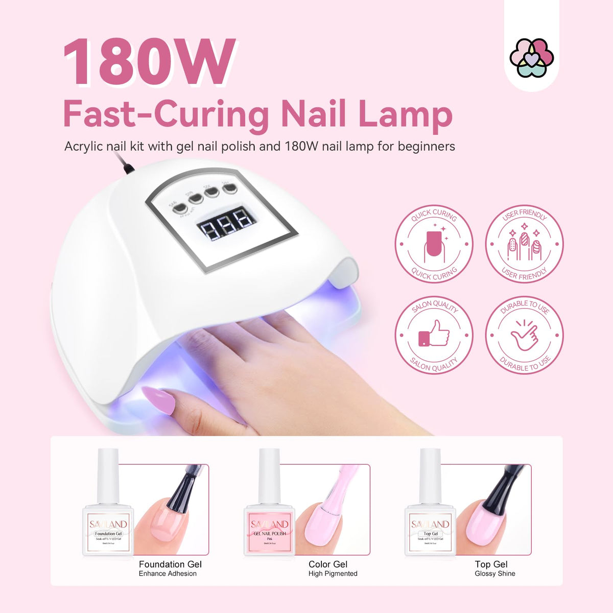 Practice fingers for skill support in nail kit