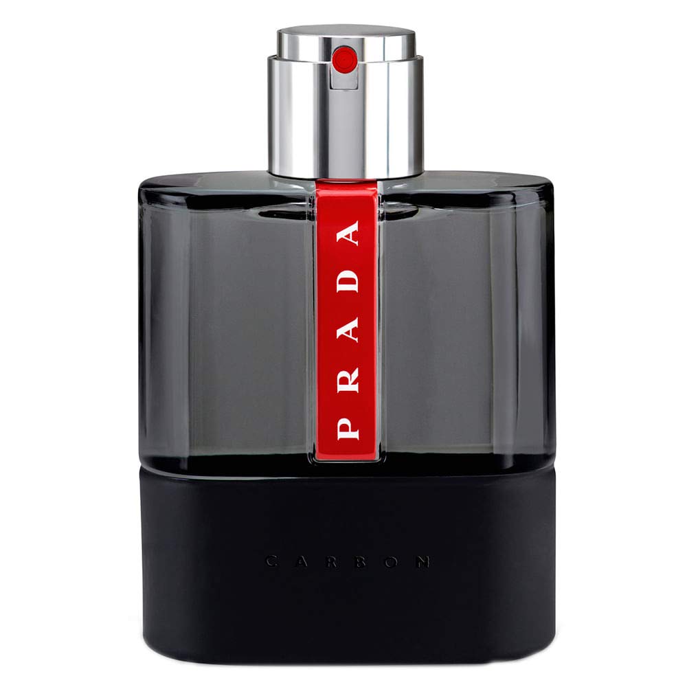 Prada Luna Rossa Carbon Eau de Toilette Spray 3.4 oz front view