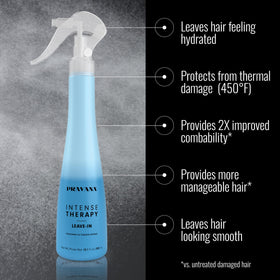 PRAVANA Intense Therapy Leave-In back view with ingredients