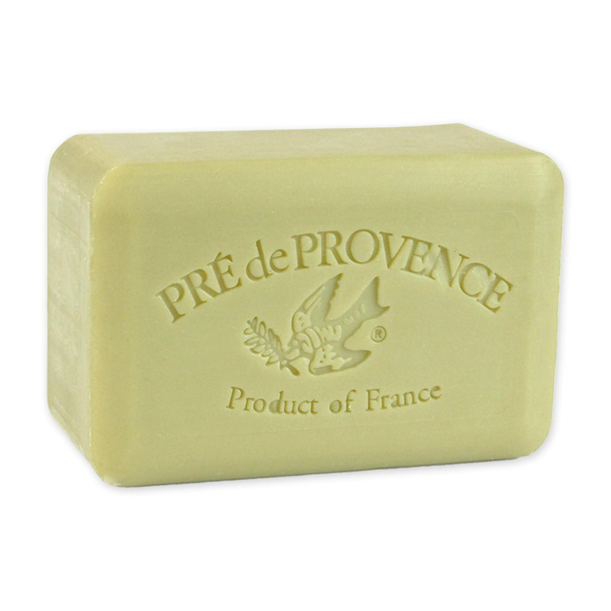 Pre de Provence Artisanal Soap Bar front view with lavender scent