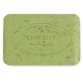 Pre de Provence Artisanal Soap Bar Lime Zest packaging