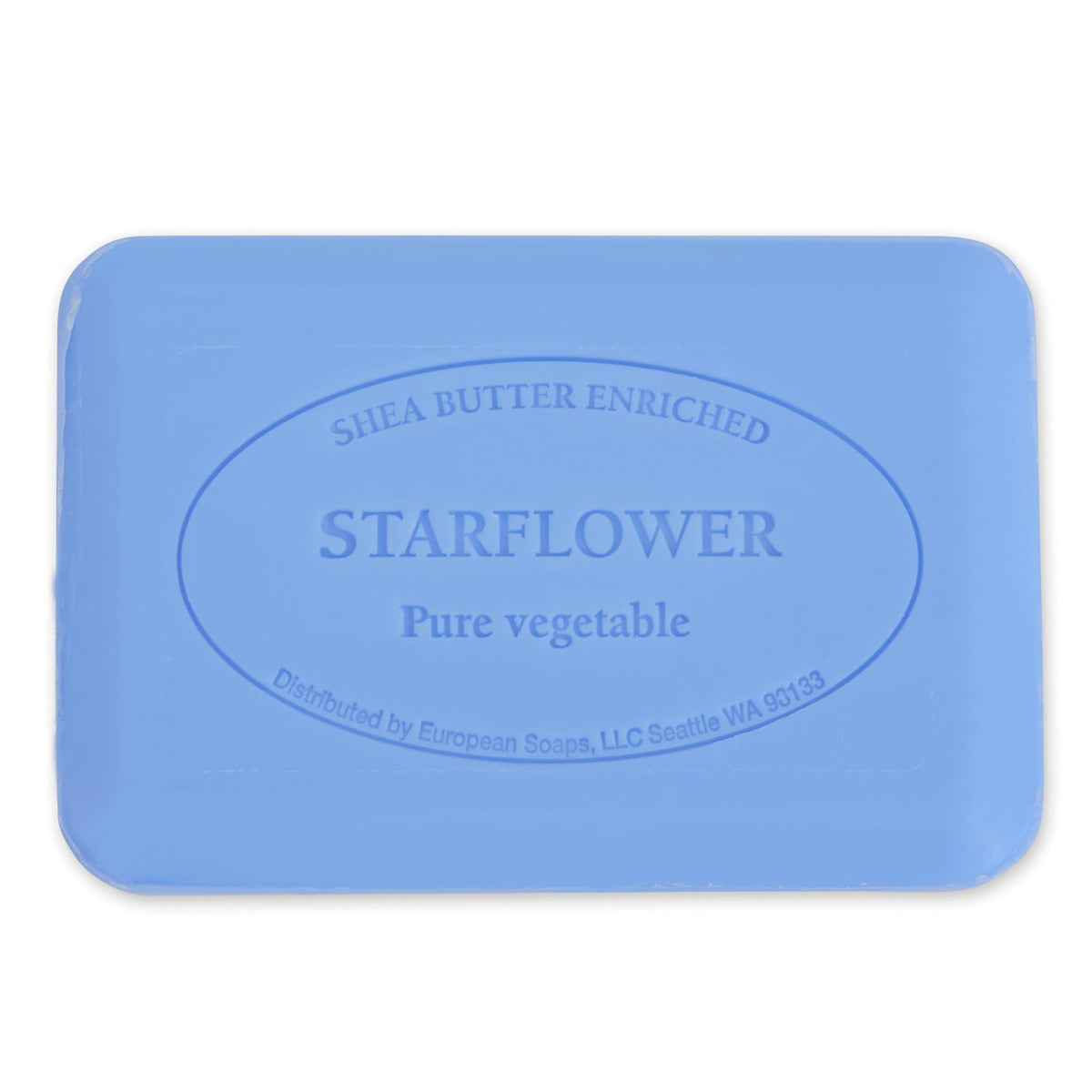 Pre de Provence Artisanal Soap Bar Starflower close-up of texture