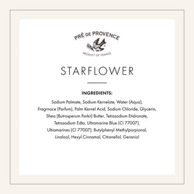 Pre de Provence Artisanal Soap Bar Starflower side view