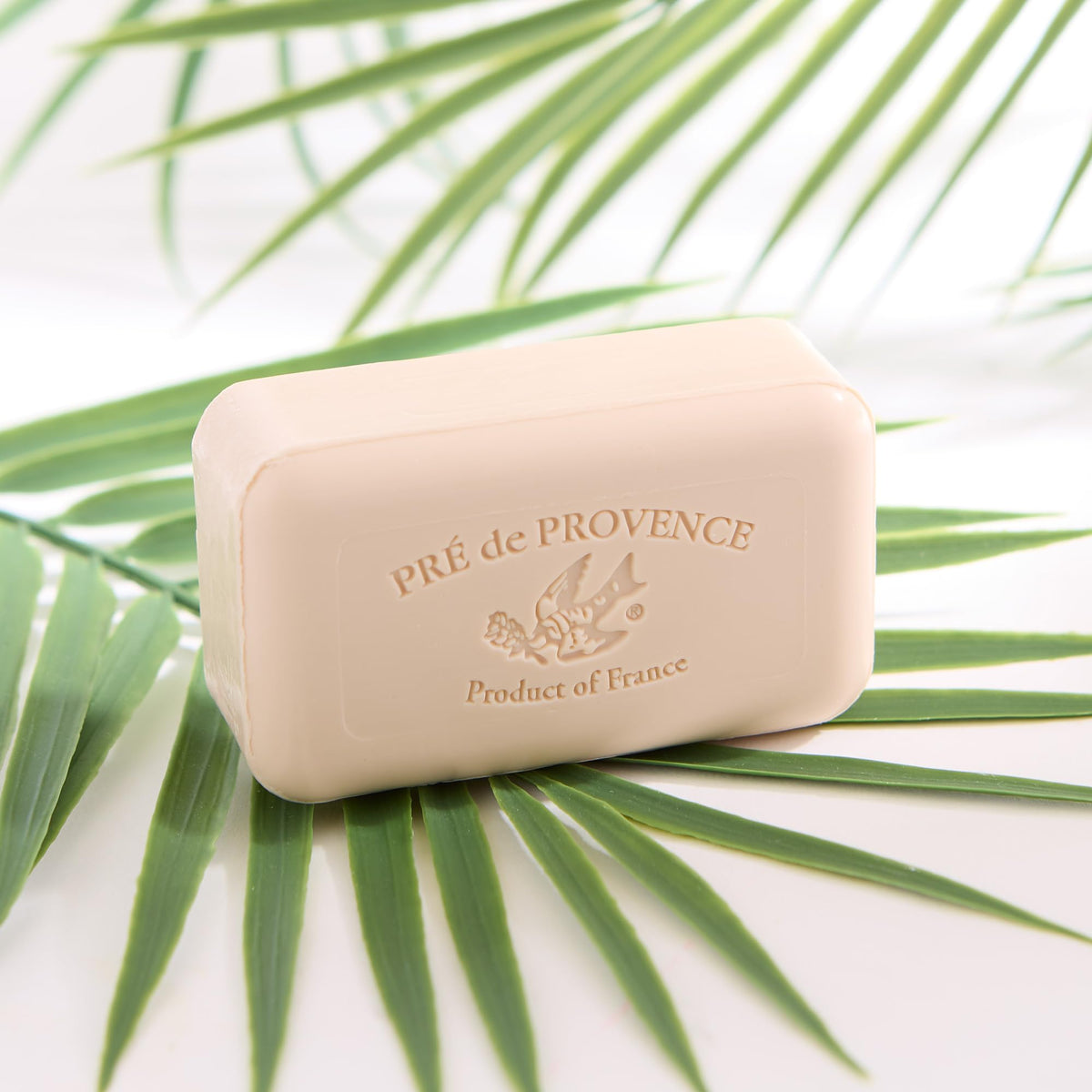 Pre de Provence Coconut Soap Bar with coconut pieces
